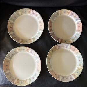 Corelle Corning Mirage 10 1/4" Dinner Plates Retired Set of 4